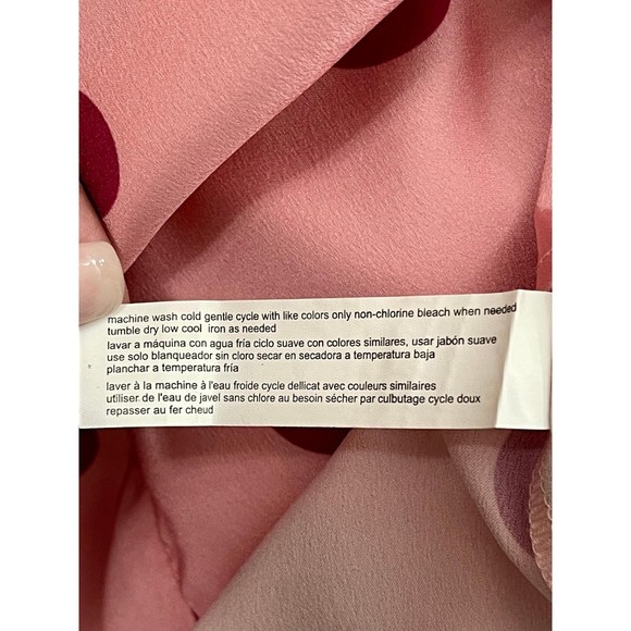 Eloquii Multicolored Ruffled Blouse with Bishop Sleeves - Picture 8 of 8